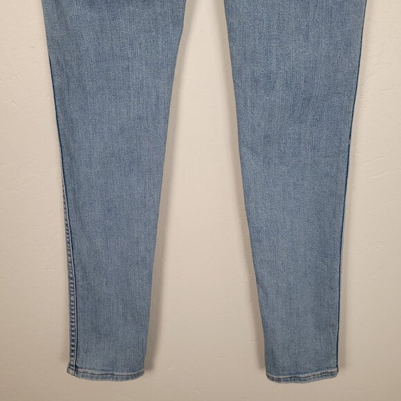 Madewell 10" High Rise Skinny Jeans Button Fly Mickleton Wash Blue Size 26 - Picture 8 of 11